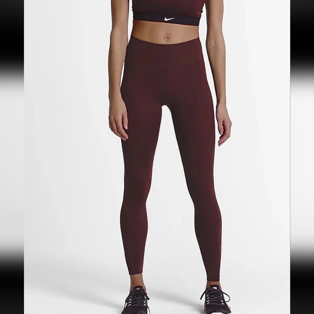Nike Women's Burgundy Leggings